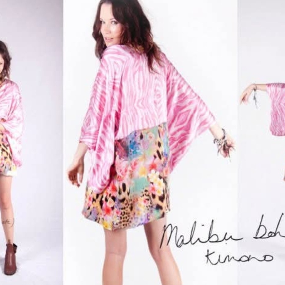 Spell TREASURE / VINTAGE 2010 Silk Malibu Boho Kimono Trade Or Sell Offers
